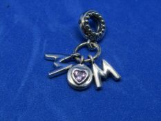 Pandora MOM Necklace pendant, new with presentation bag.