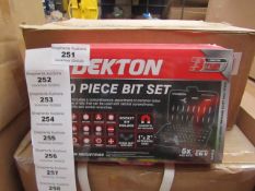 Dekton - 100 piece Bit set - New in carry case.