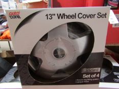 AutoCare - 13" Wheel Cover Set (Set of 4) - New & Boxed.