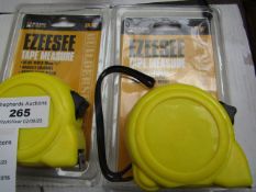 2x Ezeesee 5mtr tape measures, new