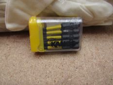 A Tic Tac Box of 10 Kango T20 torq driver bits - New.