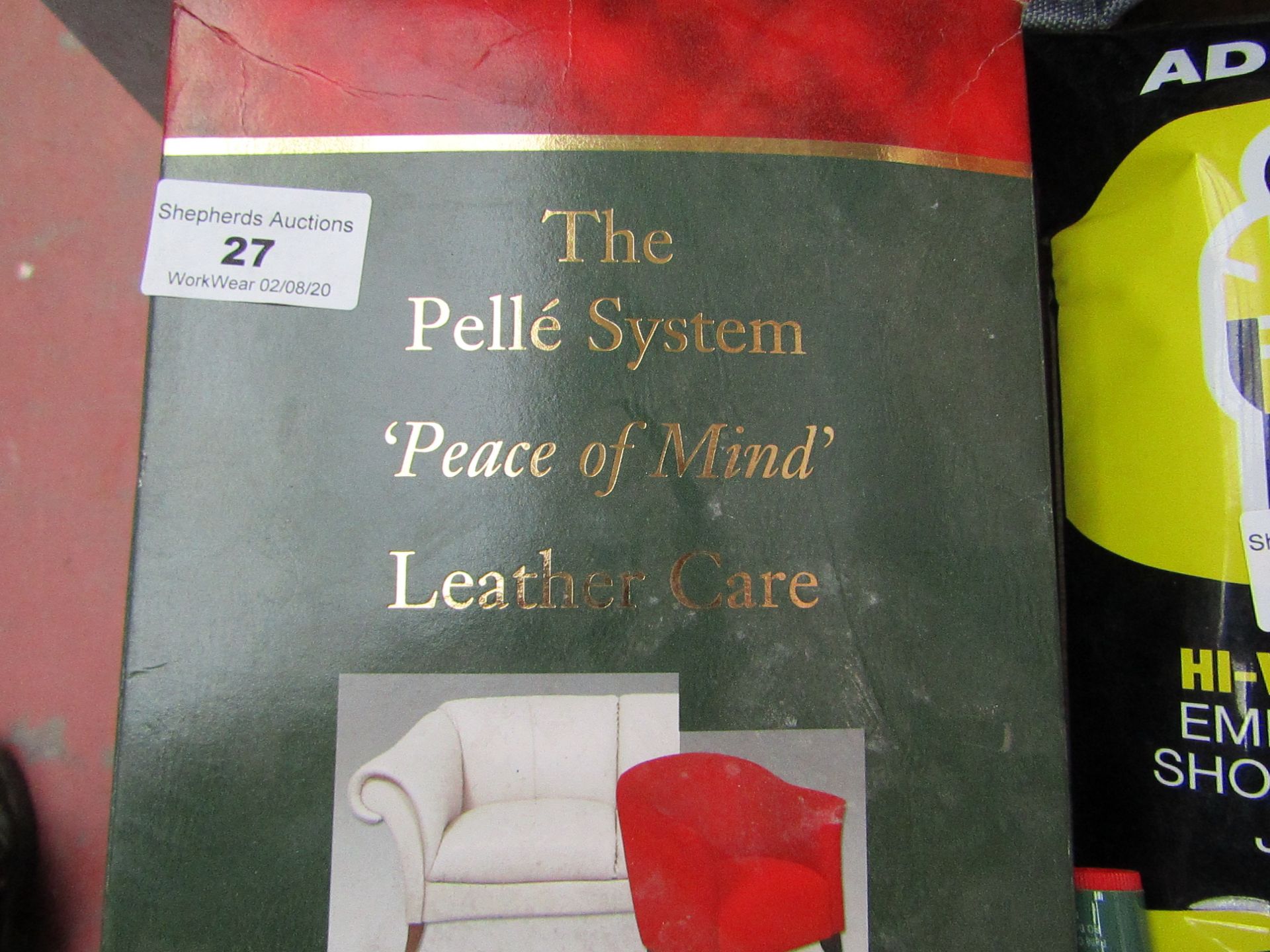 The Pelle System - Leather Care - New & Boxed.