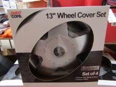 AutoCare - 13" Wheel Cover Set (Set of 4) - New & Boxed.