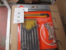 JAK - 15PC Essential Tool Set - New & Packaged.