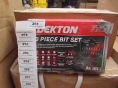 Dekton - 100 piece Bit set - New in carry case.