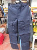 2x Navy Blue Work Trousers - Size 30 - Large - Packaged.