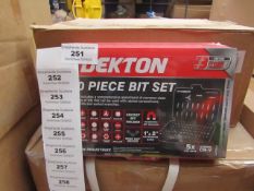 Dekton - 100 piece Bit set - New in carry case.