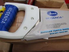 2x Bosenda - Handsaw plastic handle 22" - New and Packaged.