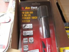 Am-Tech - 1W Cob & 0.5W LED Penlight Touch - New & Packaged.