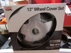 AutoCare - 13" Wheel Cover Set (Set of 4) - New & Boxed.