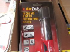 Am-Tech - 1W Cob & 0.5W LED Penlight Touch - New & Packaged.