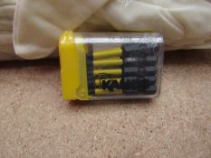 A Tic Tac Box of 10 Kango T20 torq driver bits - New.