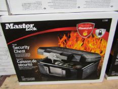 Master - Small Security Chest (Protected By SentrySafe) 5.2L - New.