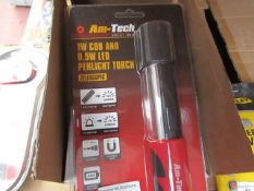 Am-Tech - 1W Cob & 0.5W LED Penlight Touch - New & Packaged.