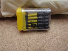 A Tic Tac Box of 10 Kango T20 torq driver bits - New.