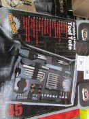 Unistar 45 piece portable tote tool set, new