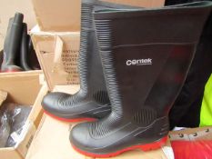 Centex S55 Comnpactor Steel Toe Cap Wellies- Size 11- New.