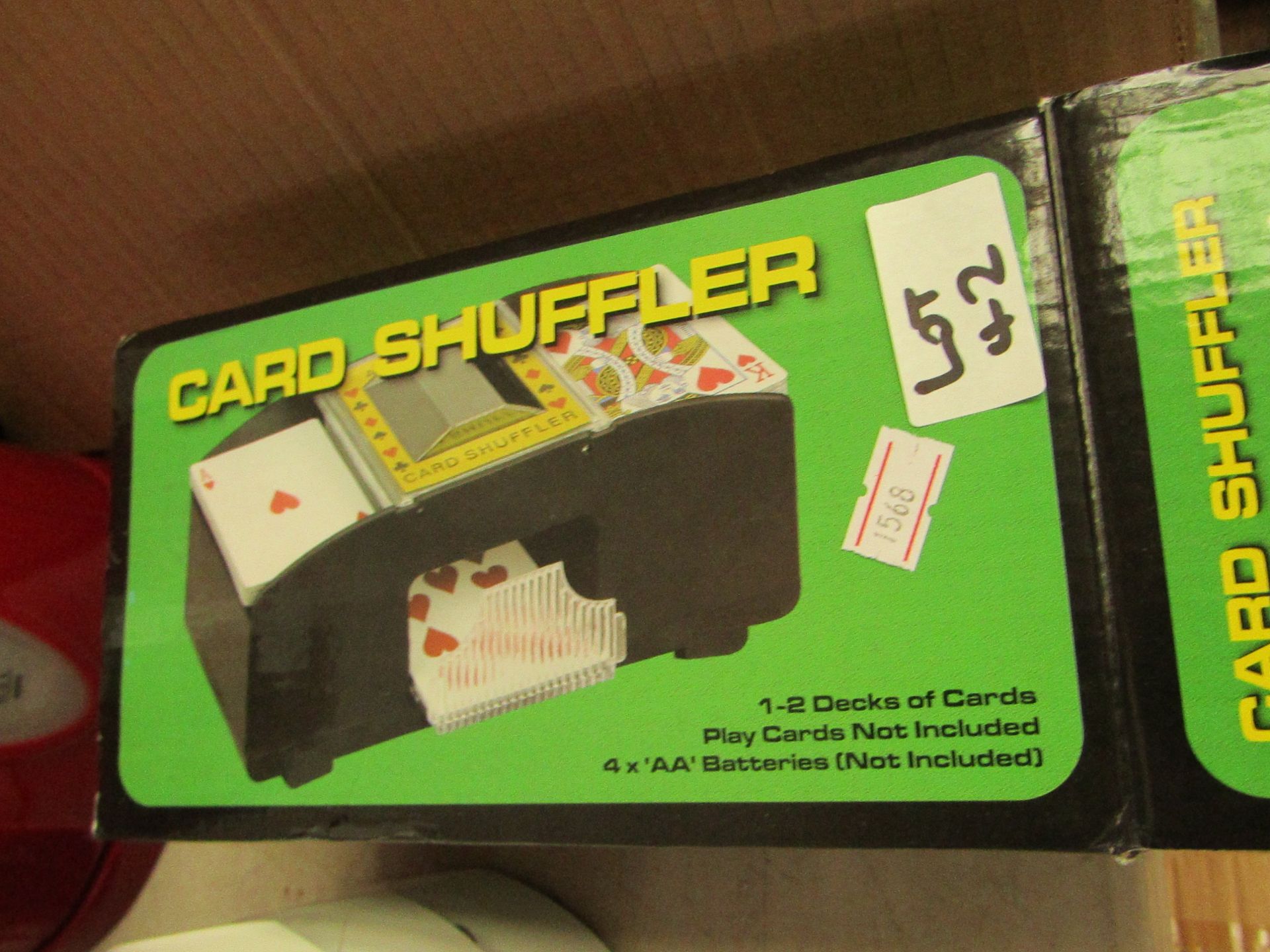 Card Shuffler. Looks Unused. Boxed