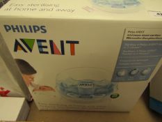 Philips - Avent Microwave Steam Steriliser - Untested & Boxed.