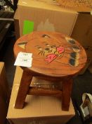 Small Cat Stool. Unused & Boxed