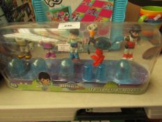 Set of 5 Miles From Tomorrowland Figure Set. Unused & Packaged