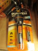 3x Duracell - Voyager Mini FlashLight - New & Packaged.