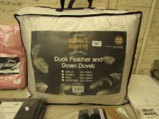 Albert Austin - Duck Feather & Down Duvet (Double) (13.5 TOG) - Packaged.