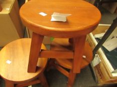 Small Plain Kids Stool. Unused