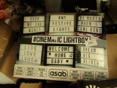 Asab - #Cinematic Lightboy - Untested & Boxed.