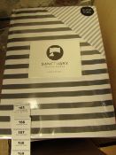 Sanctuary Boutique Bedding - SuperKing - Harper Mono Duvet Set - New & Packaged.