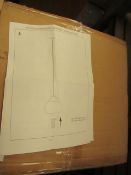 La Redoute Ceiling Light Fitting. Unused & Boxed.RRP £60