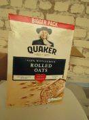 2x Quaker - Rolled Oats (1.5Kg) - BB 08/05/21.