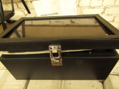 Black Jewelry Case - New & Boxed.