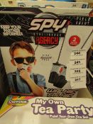 Spy Agency Walkie Talkies. Boxed