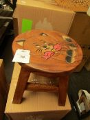 Small Cat Stool. Unused & Boxed