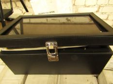 Black Jewelry Case - New & Boxed.