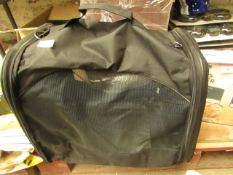 Pet Carry Bag (Black) - (Small Dog / Cat) - Good Condition.