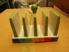 2 x Rainbow Design Toast Racks. Unsued