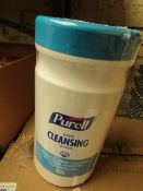 2x Purell - Skin Cleansing Wipes - New.