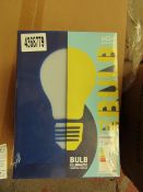 4x The Bulb - Light Boxed. - New & Packaged.