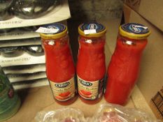 3x Cirio - Passata Rustica Crushed Tomatoes (680g) - BB 06/23.