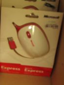 1x Microsoft - Express Mouse - New & Packaged.