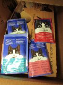 Box of 40 Purina - 4 Flavours (Tuna & Cod in Jelly, Shrimp & Plaice In Jelly, Chicken & Kidney in