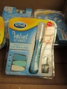 2 x Scholl velvet Smooth Nail care Systems. New & Packaged