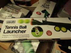 Asab - Tennis Ball Launcher - Tested Working & Boxed.