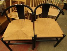 La Redoute Set of 2 Chairs. Unused. RRP £250