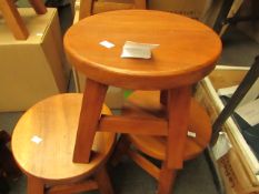 Small Plain Kids Stool. Unused