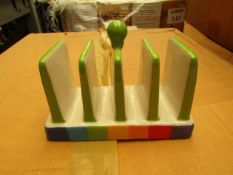 2 x Rainbow Design Toast Racks. Unsued