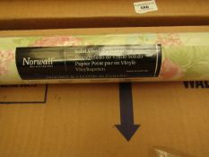 Box of 6x Rolls of Wallpaper - See Image for Design - New Packaged & Boxed.