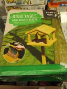 Natures Market - Bird Table (built in Feeder) - Unchecked & Boxed.